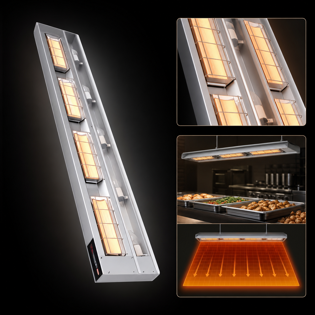 Double Ceramic Heating Strips