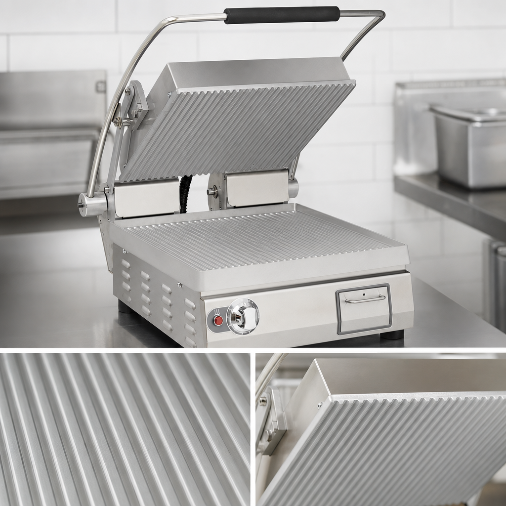 Grooved Aluminum Cooking Surfaces