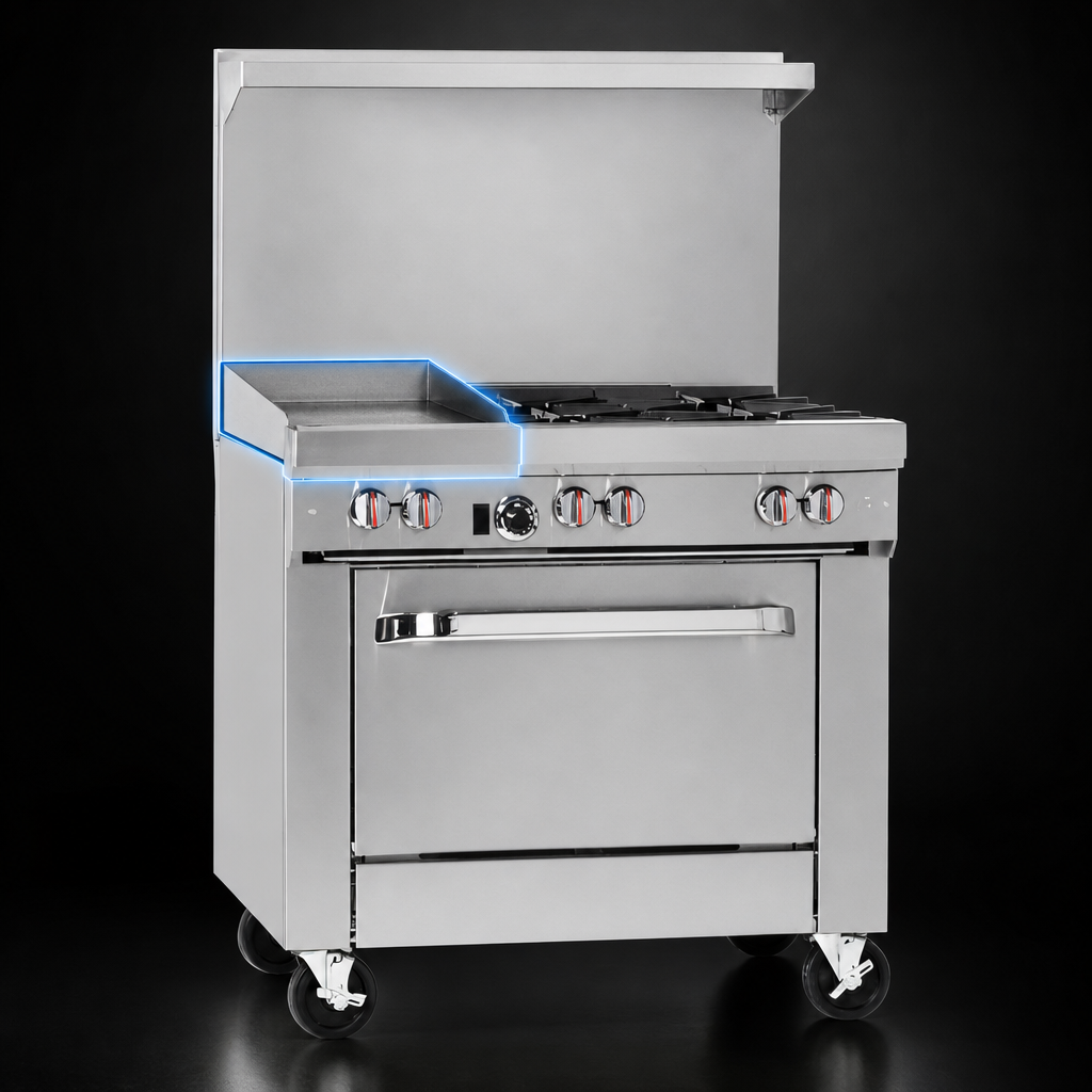12-Inch Left Griddle