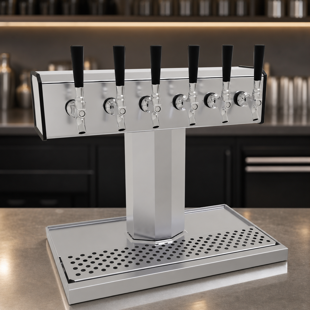 Six-Faucet Capacity