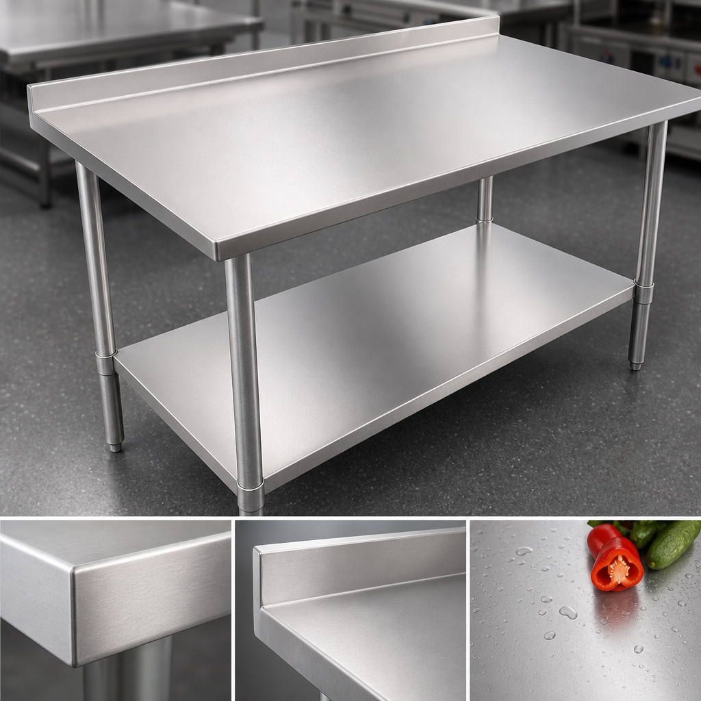 16 Gauge 300 Series Stainless Steel Top