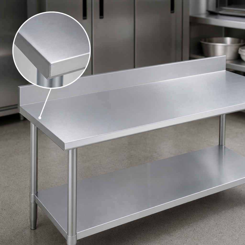 16-Gauge 300 Series Stainless Steel Top