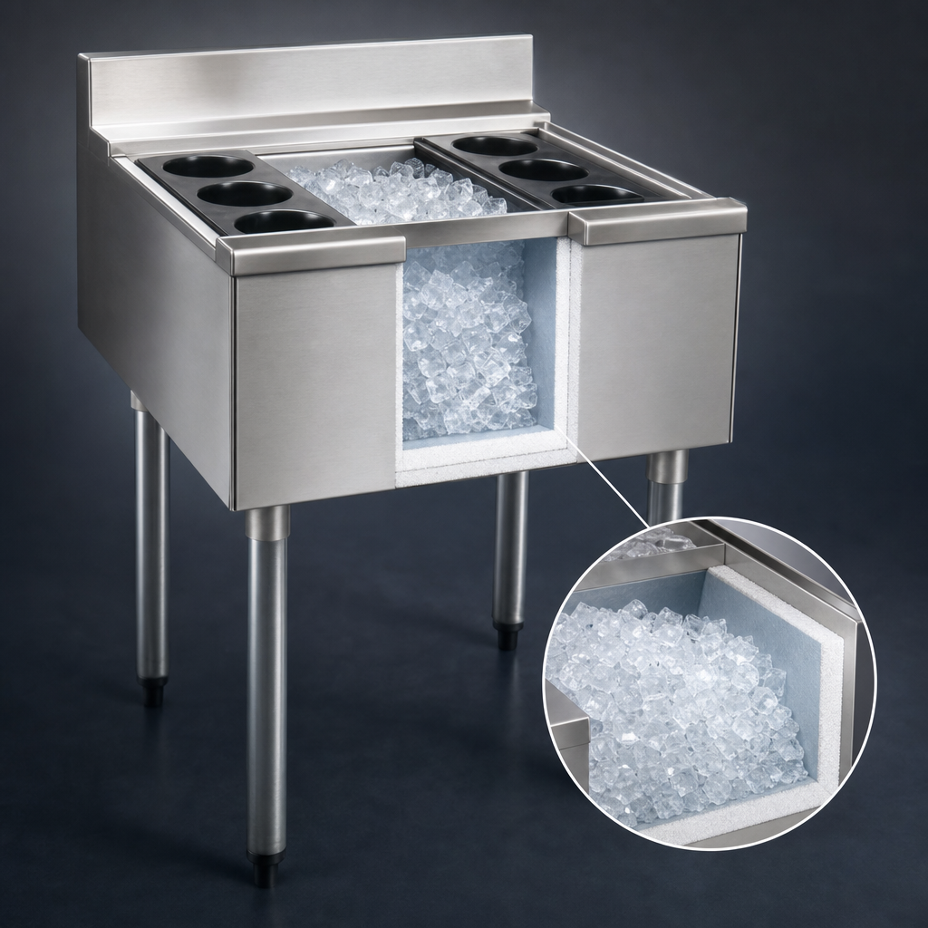 Fully Insulated Ice Bin