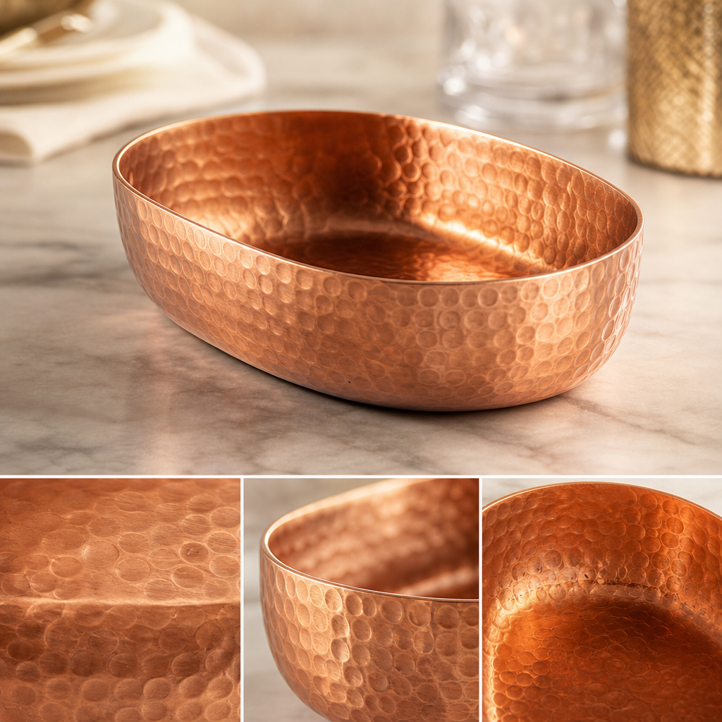 Individually Hammered Design