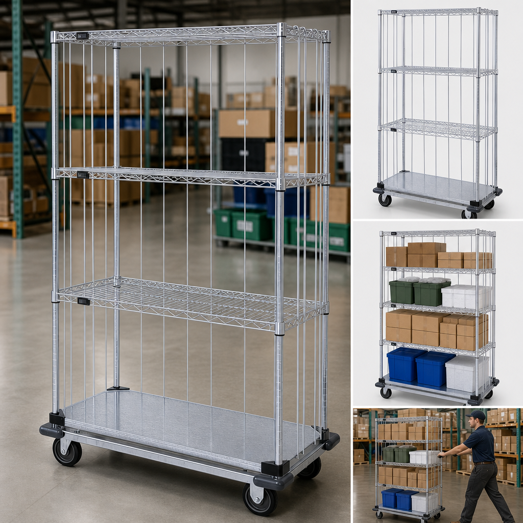 Mobile Enclosure Cart Design