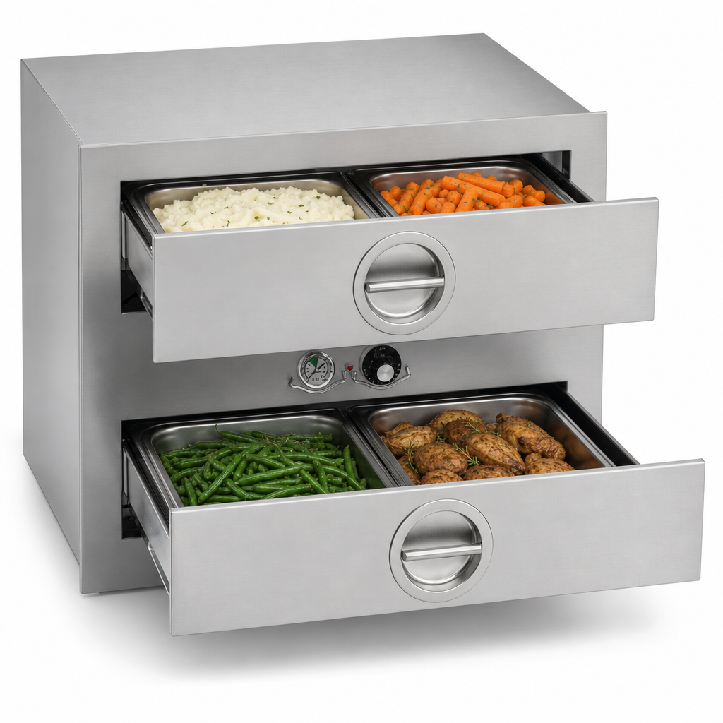 Dual Drawer Capacity