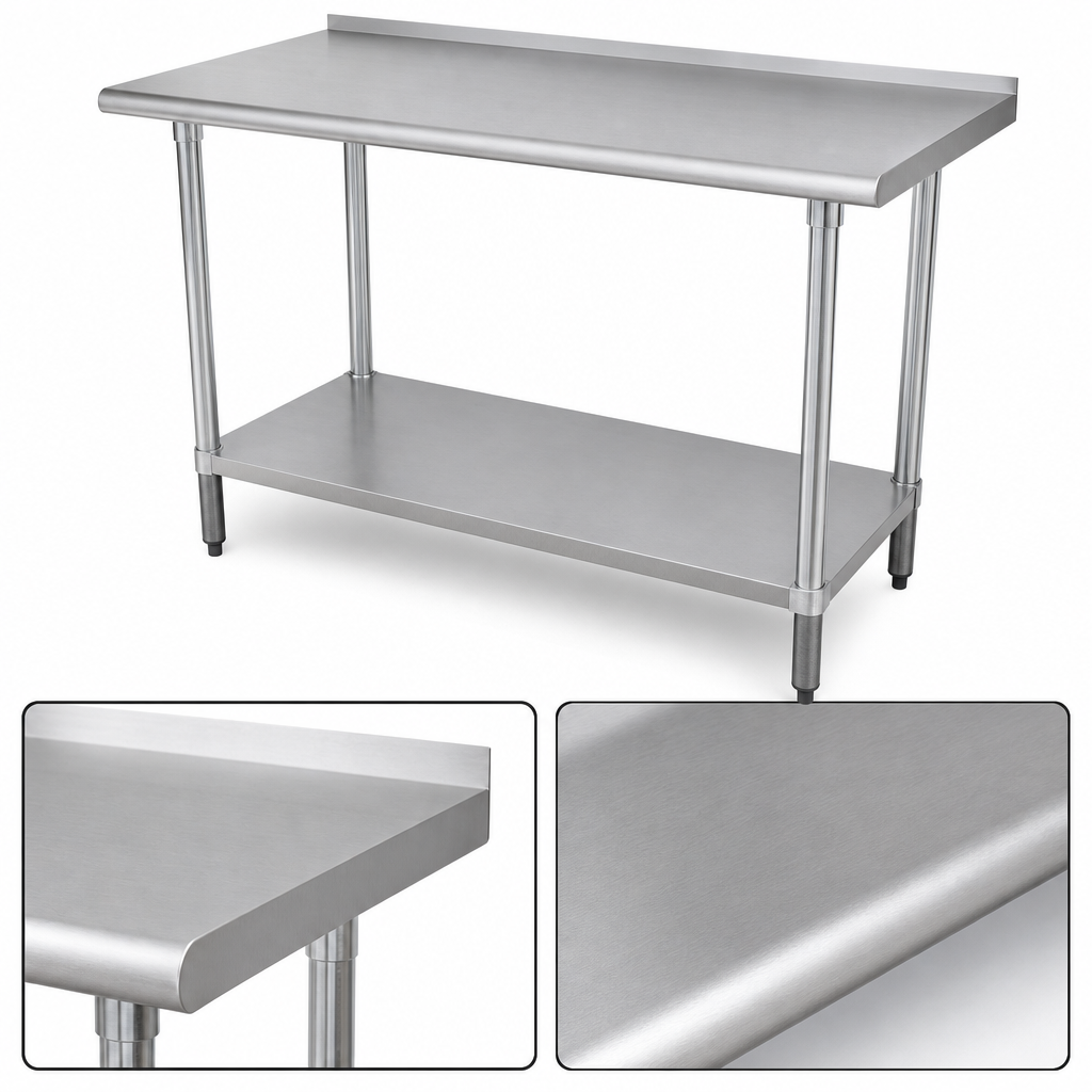 16-Gauge 430 Stainless Steel Top