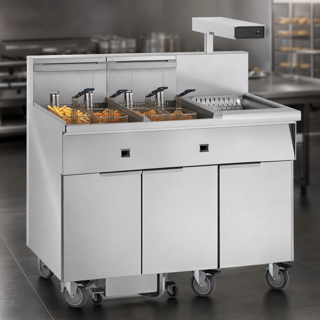 Three Fryer Batteries