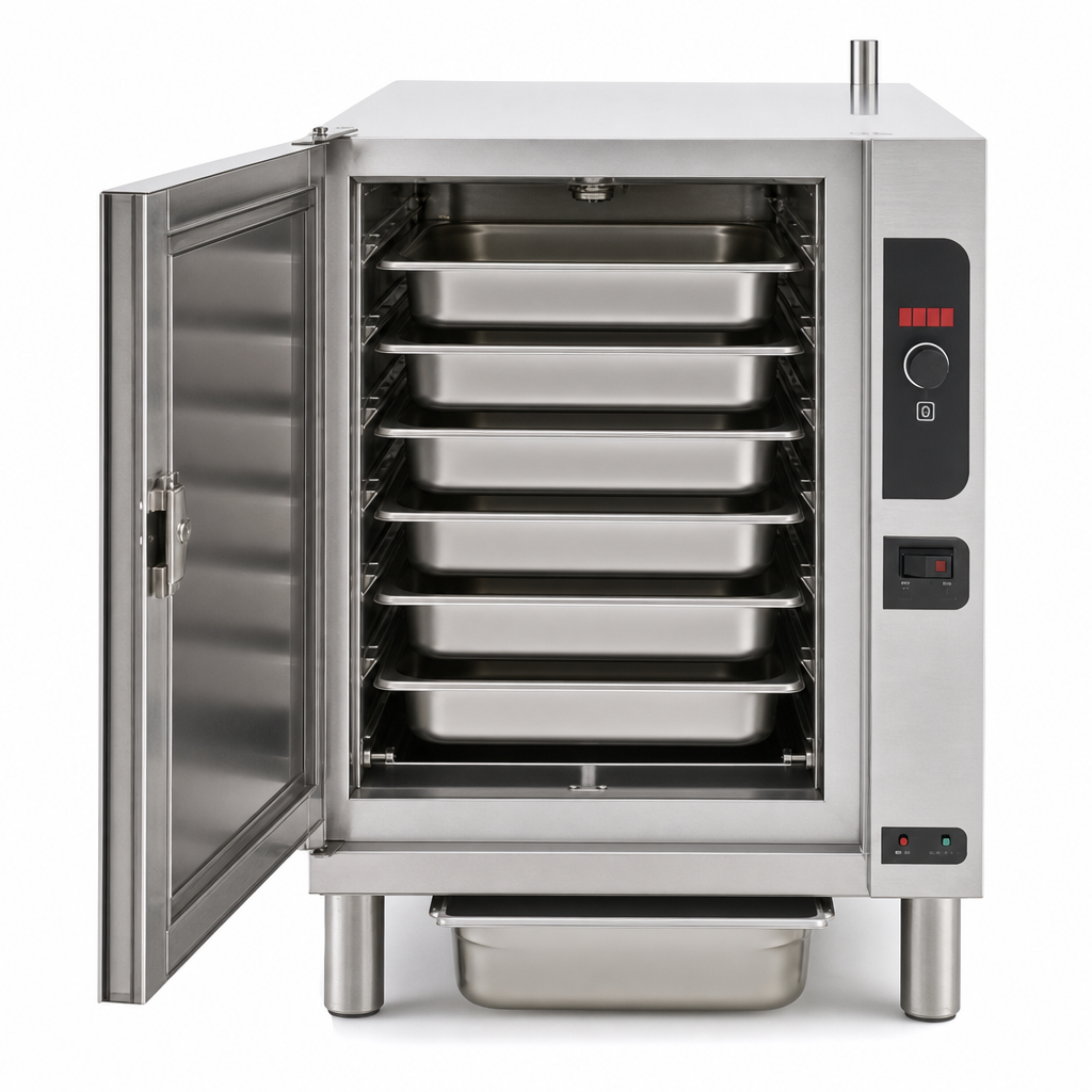 Six Full-Size Pan Capacity