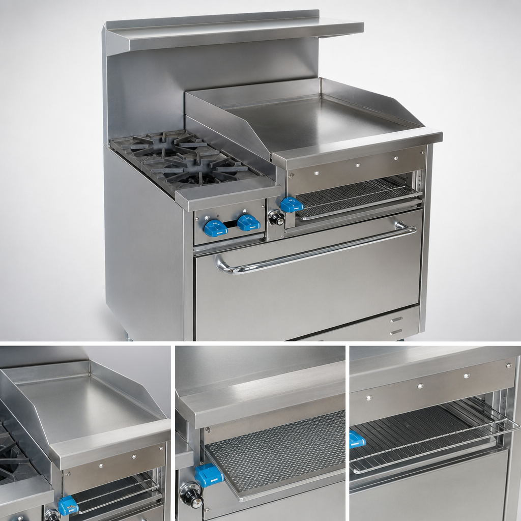 Raised Griddle Top
