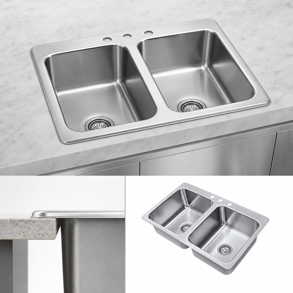Self-Rimming Drop-In Design
