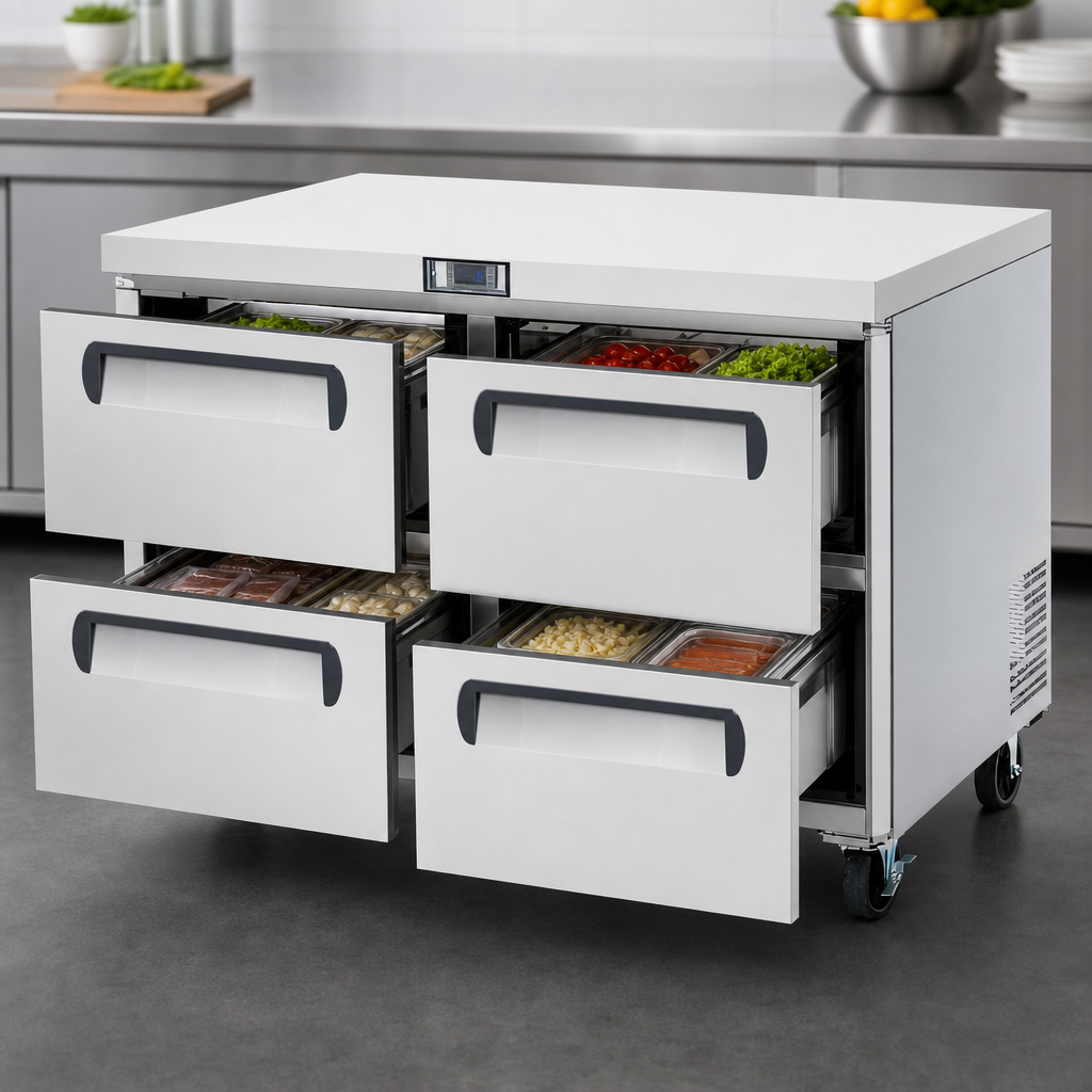 Four Drawer Storage