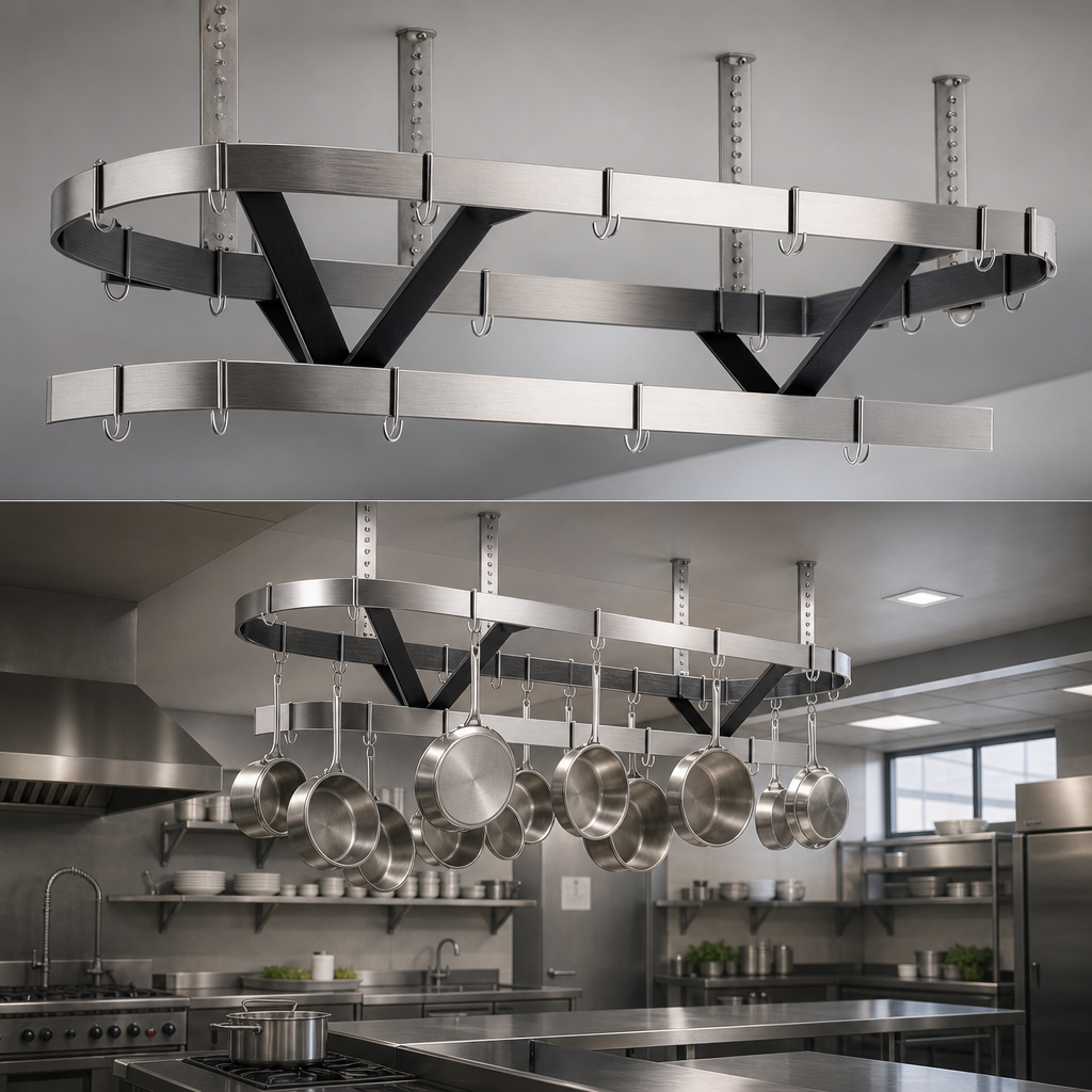 Triple-Bar Ceiling-Hung Design