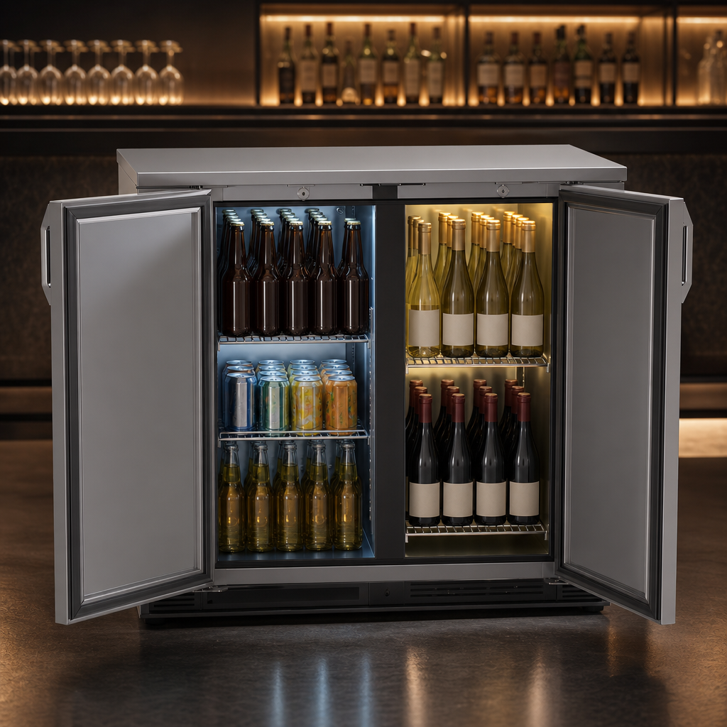Two-Zone Beverage Storage