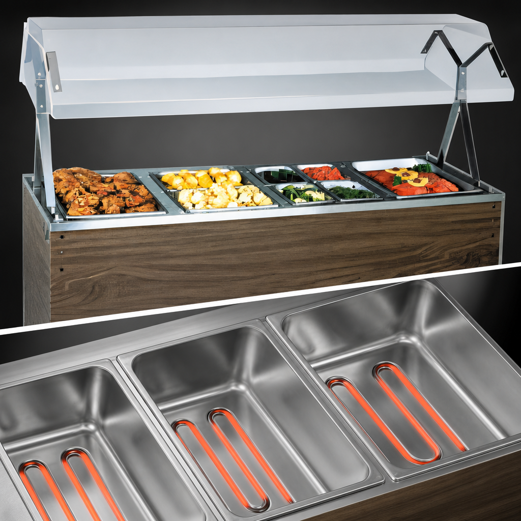 Exposed Heating Elements