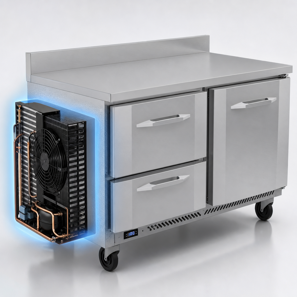 Rear-Mounted Self-Contained Refrigeration