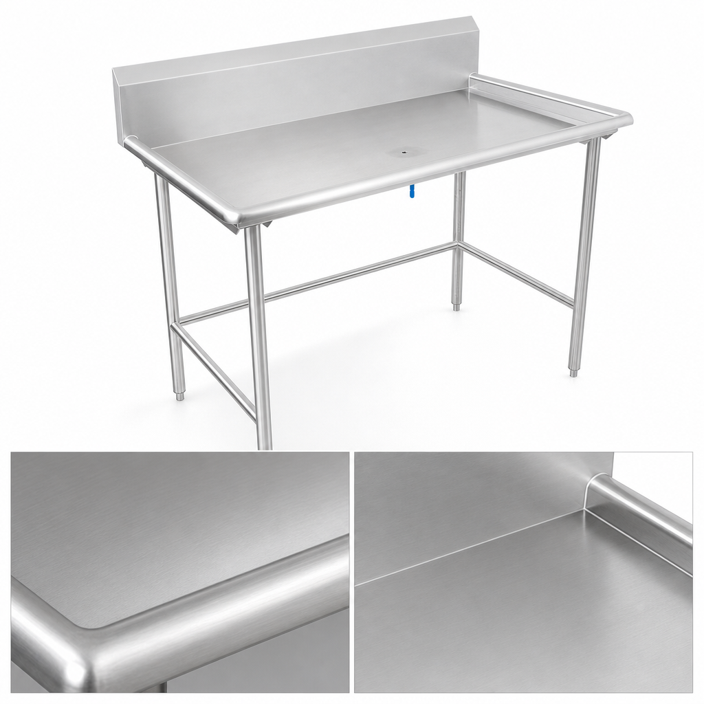 16-Gauge Type 300 Stainless Steel Top