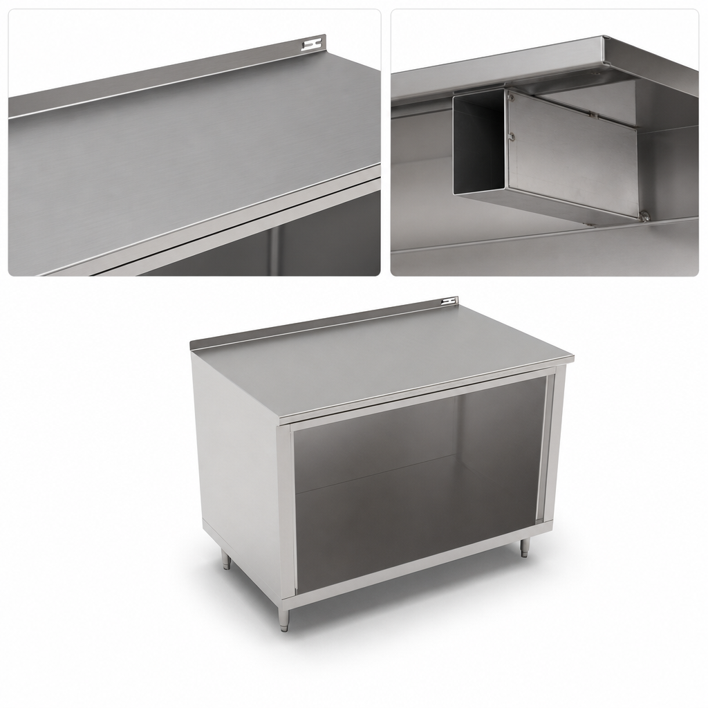 Reinforced Stainless Steel Top