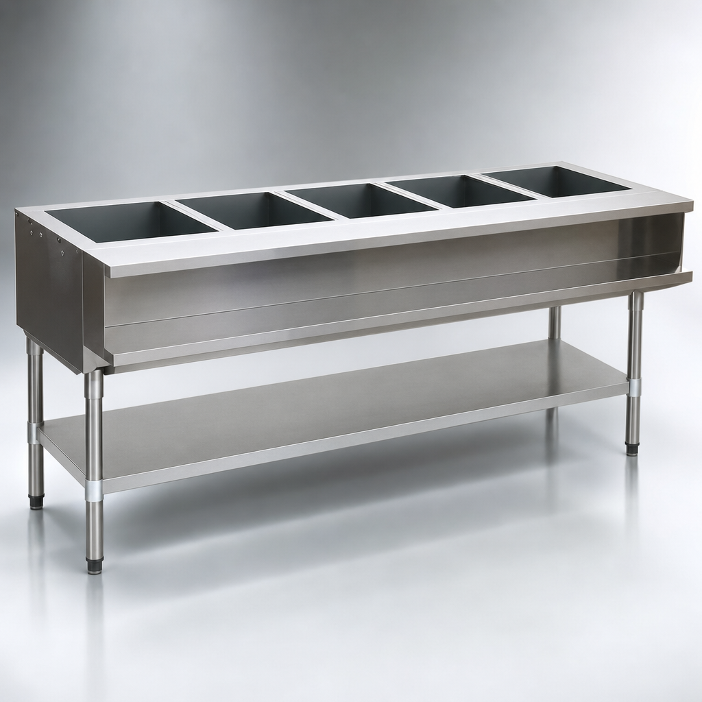 Five Pan Open Well Design