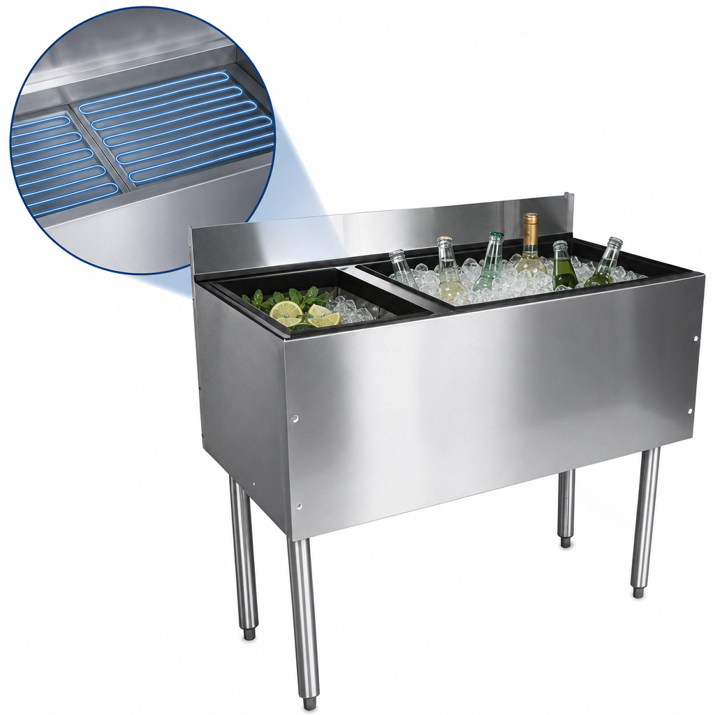 Built-In 10-Circuit Cold Plate