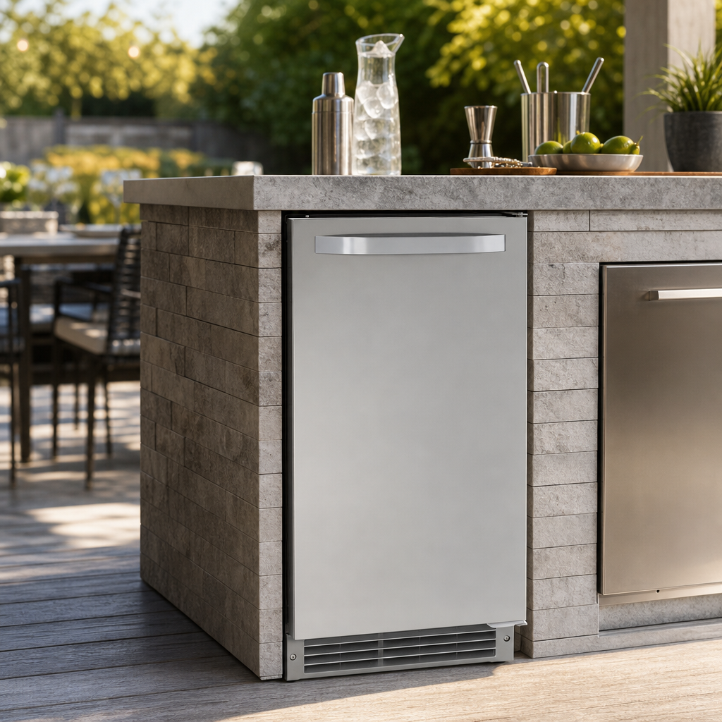 Outdoor-Ready Stainless Steel Exterior