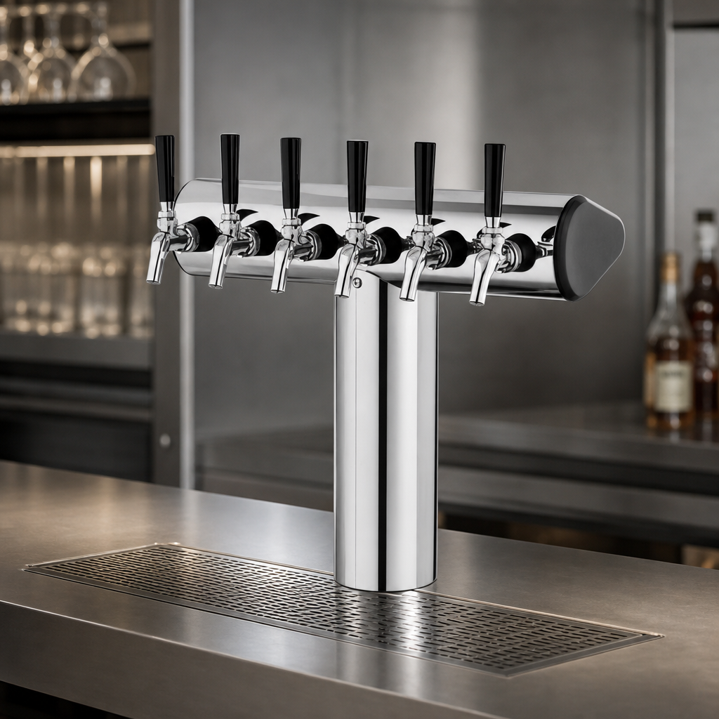 Five-Faucet Capacity