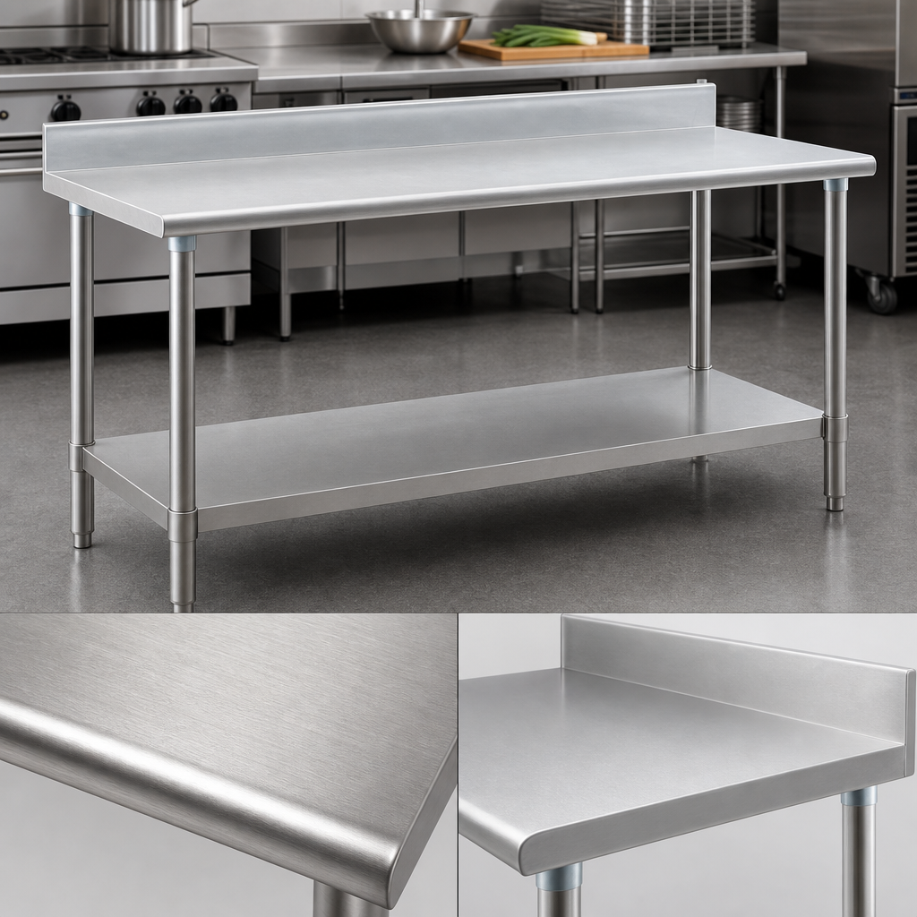 16 Gauge 300 Series Stainless Steel Top