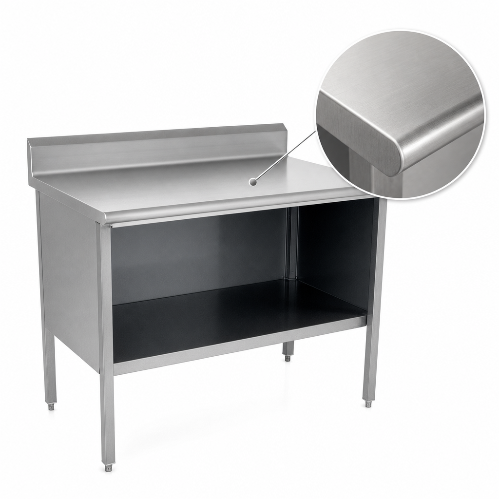 14-Gauge Stainless Steel Top