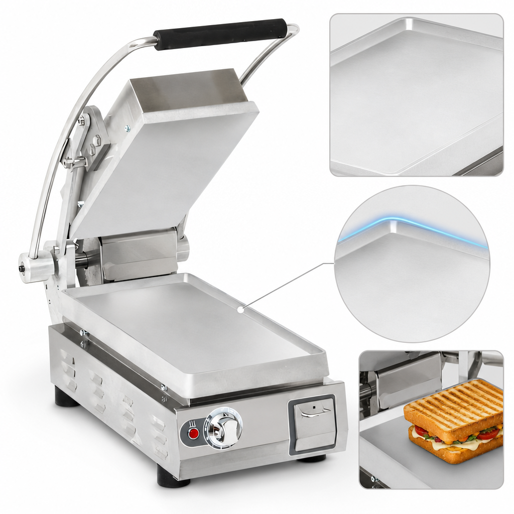 Smooth Aluminum Cooking Surface