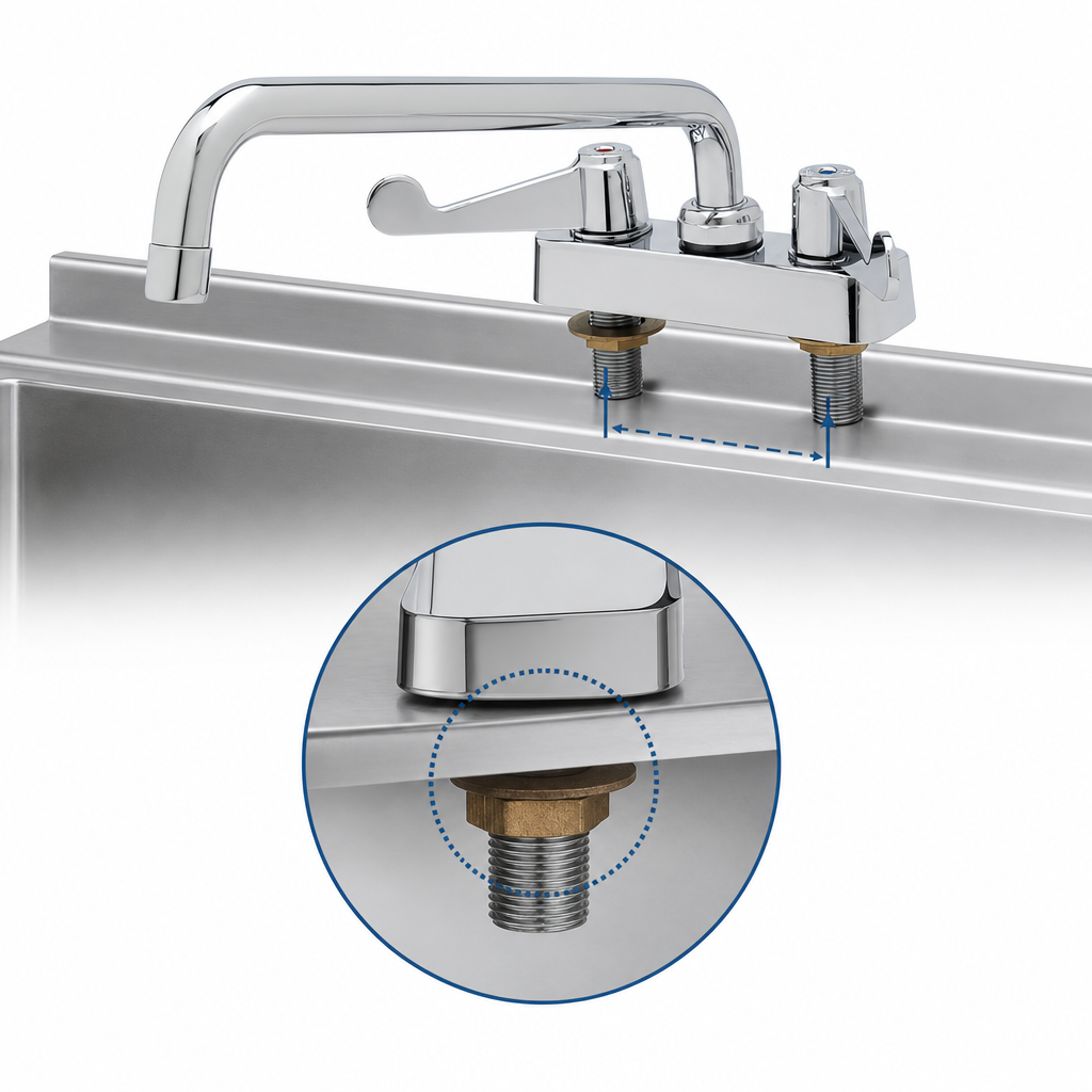 4-Inch Deck Mount Design