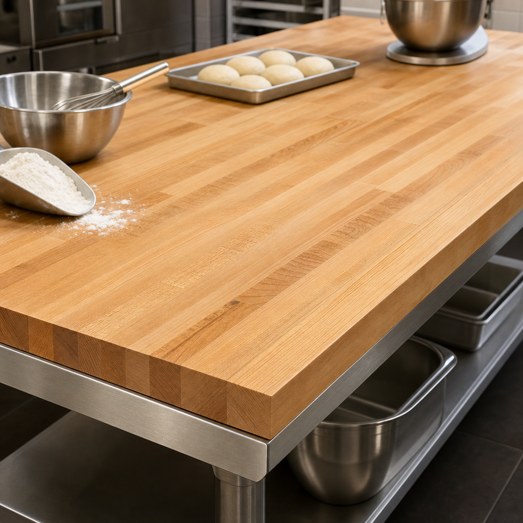 Edge Grain Flat Top
