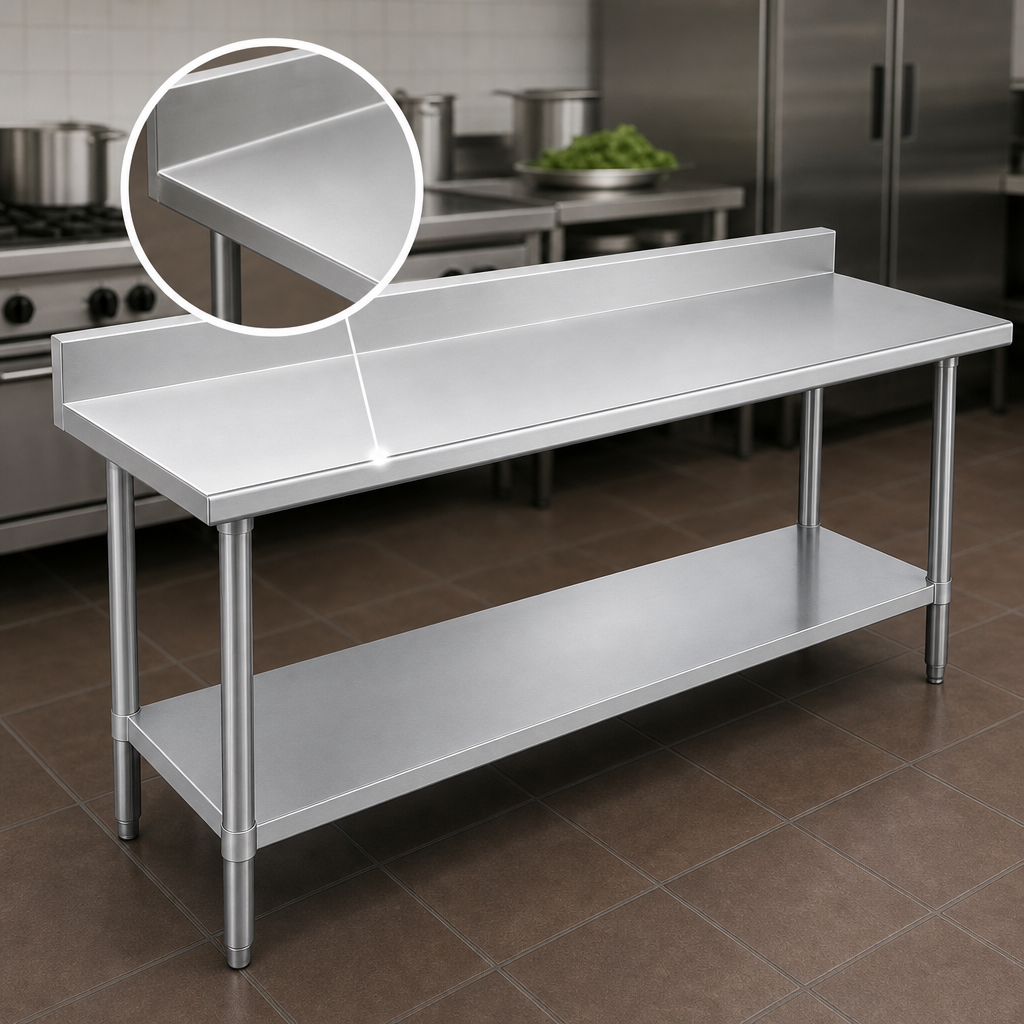 14-Gauge 300-Series Stainless Steel Top