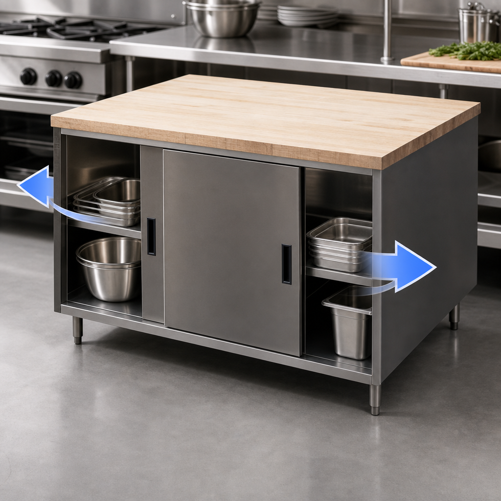 Dual Access Cabinet Base