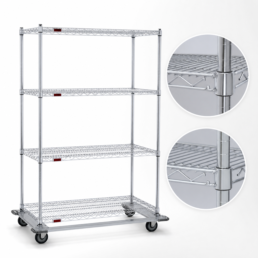 Patented QuadTruss Shelves