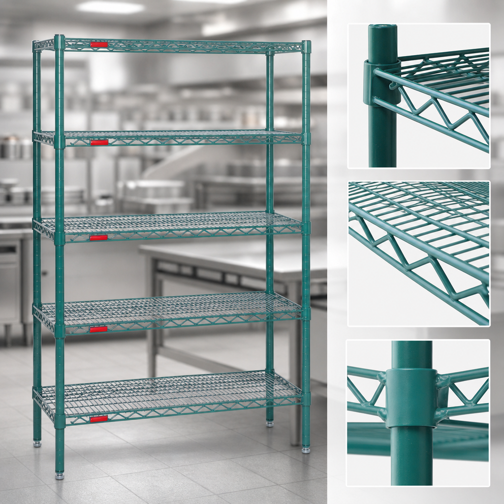Patented QuadTruss Shelf Design
