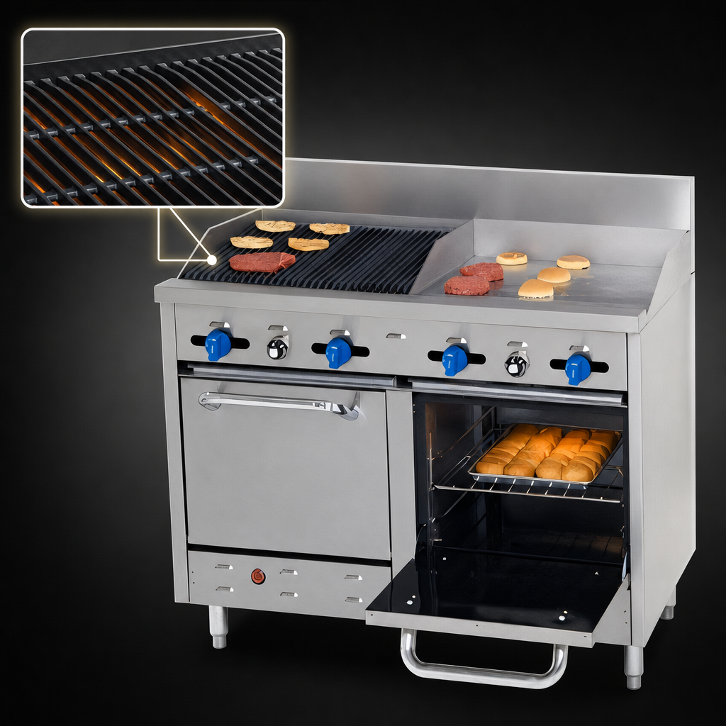 24-Inch Char-Broiler Section