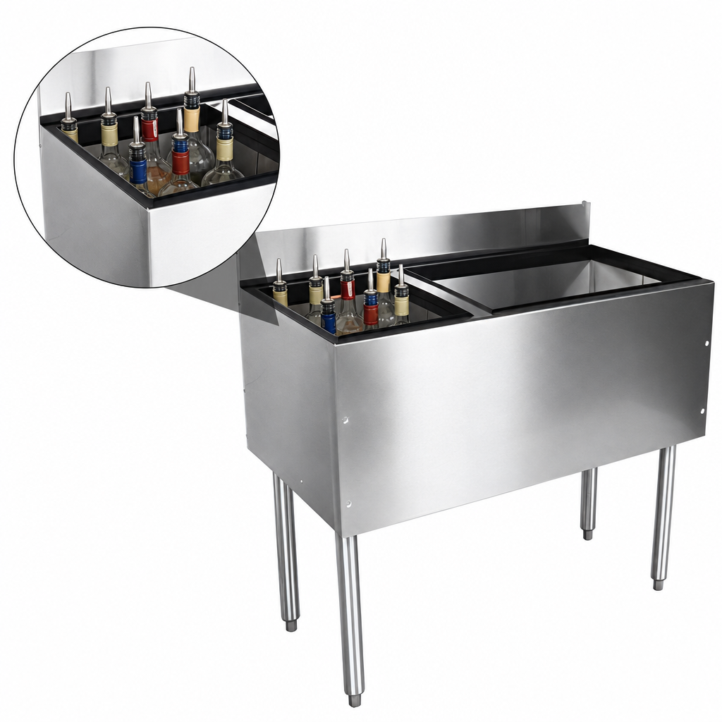 Left-Side 6-Bottle Storage