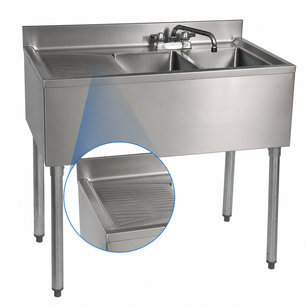 Left Stamped Drainboard