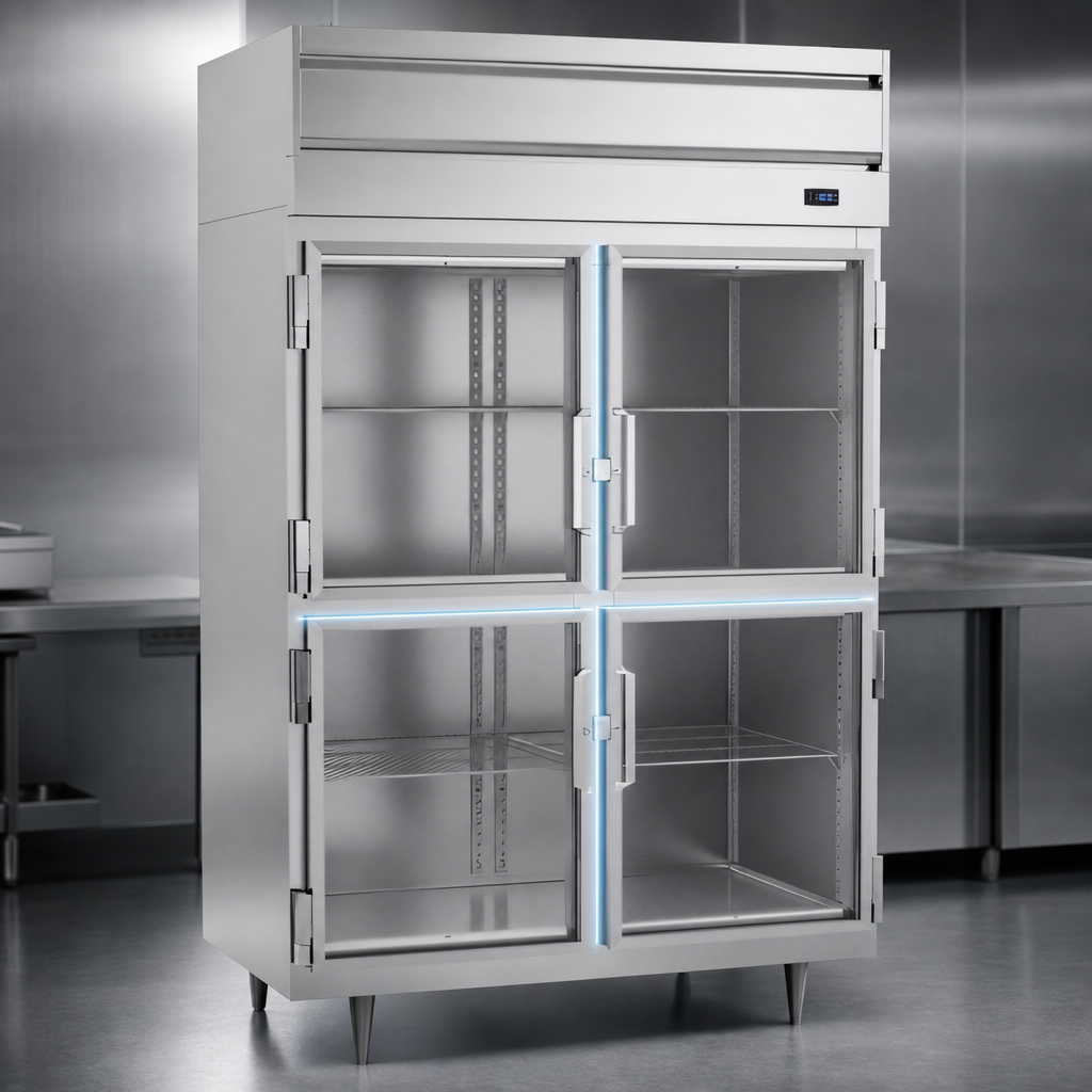 Two-Section Reach-In Cabinet