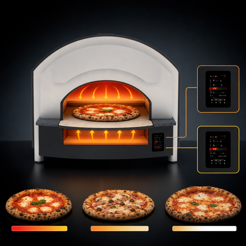 Independent Top And Bottom Heat Control