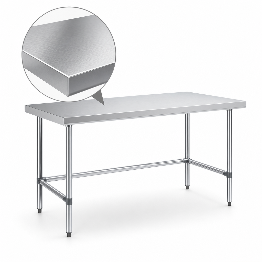 18-Gauge Stainless Steel Top