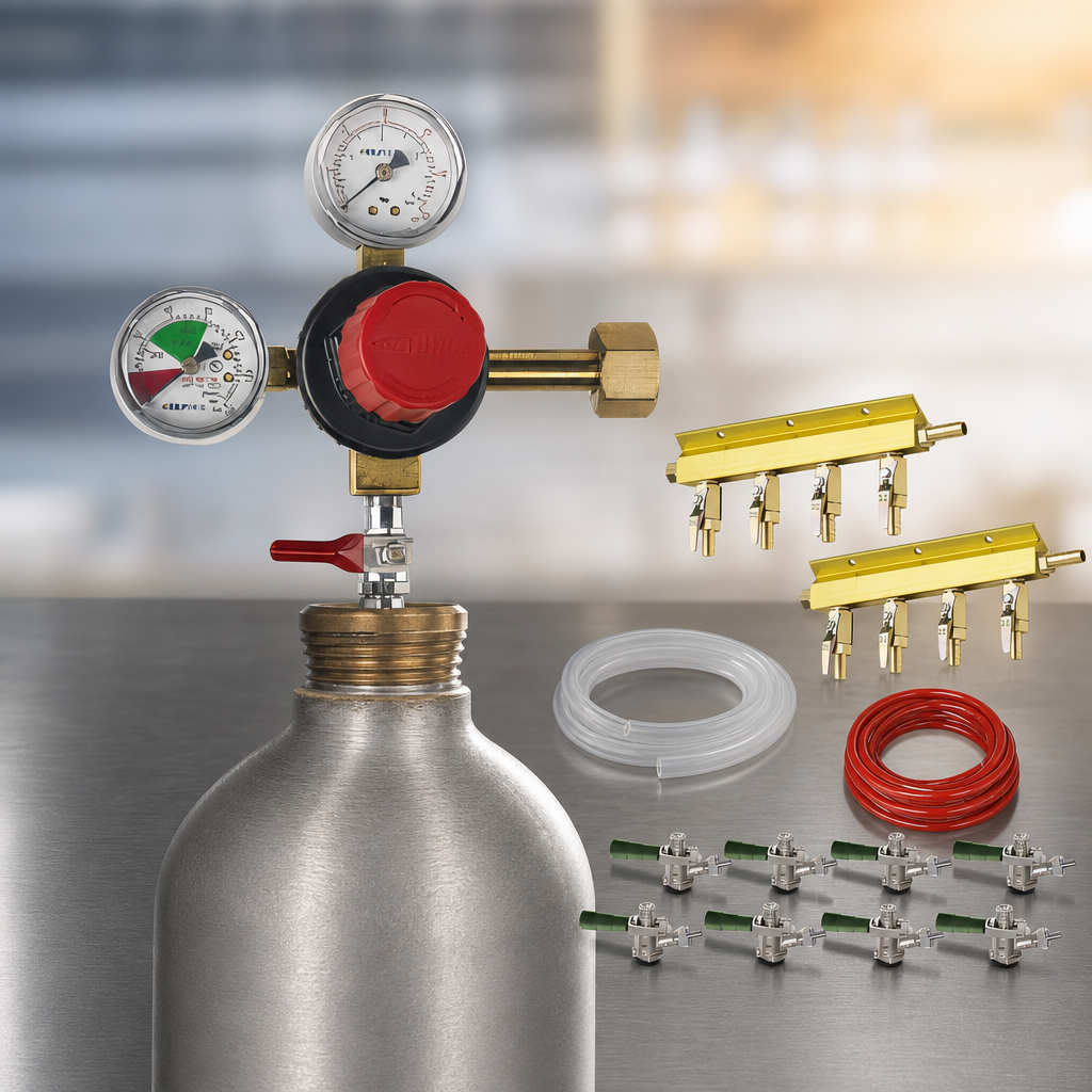 CO2 Tank Mount Primary Regulator