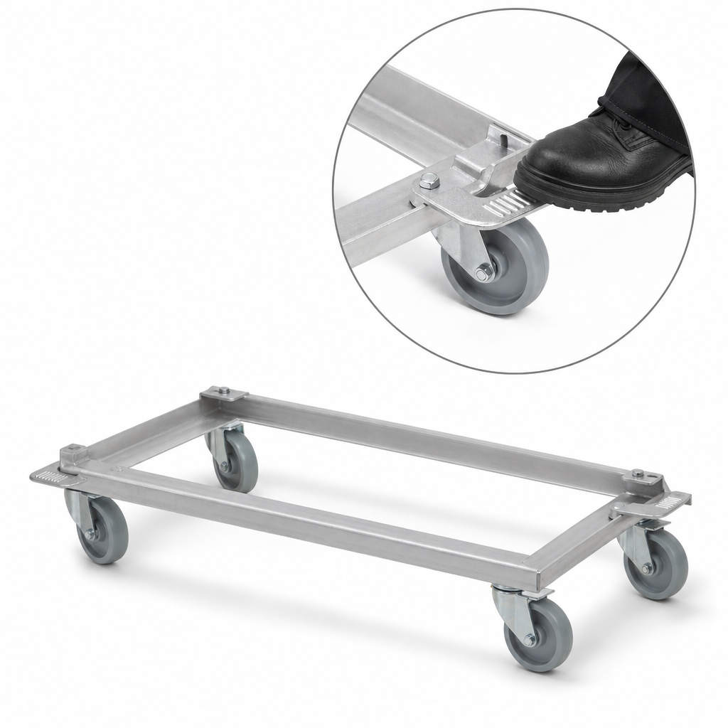 Patented Foot-Operated Design