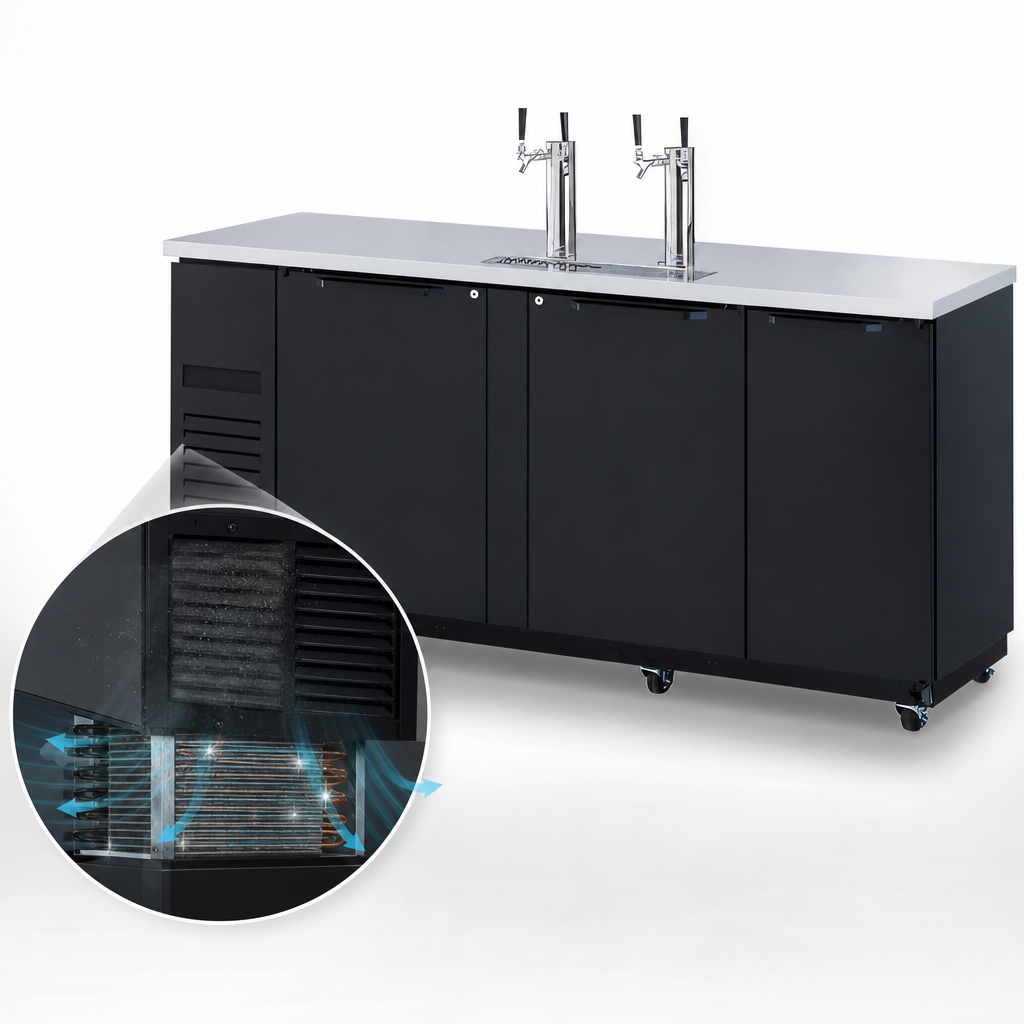 Self-Cleaning Condenser