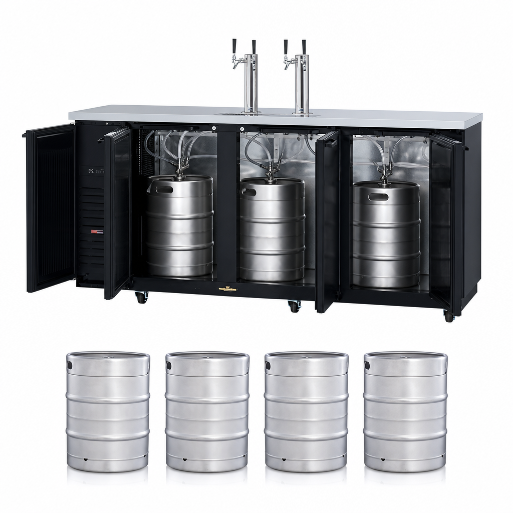 Four Half-Barrel Capacity