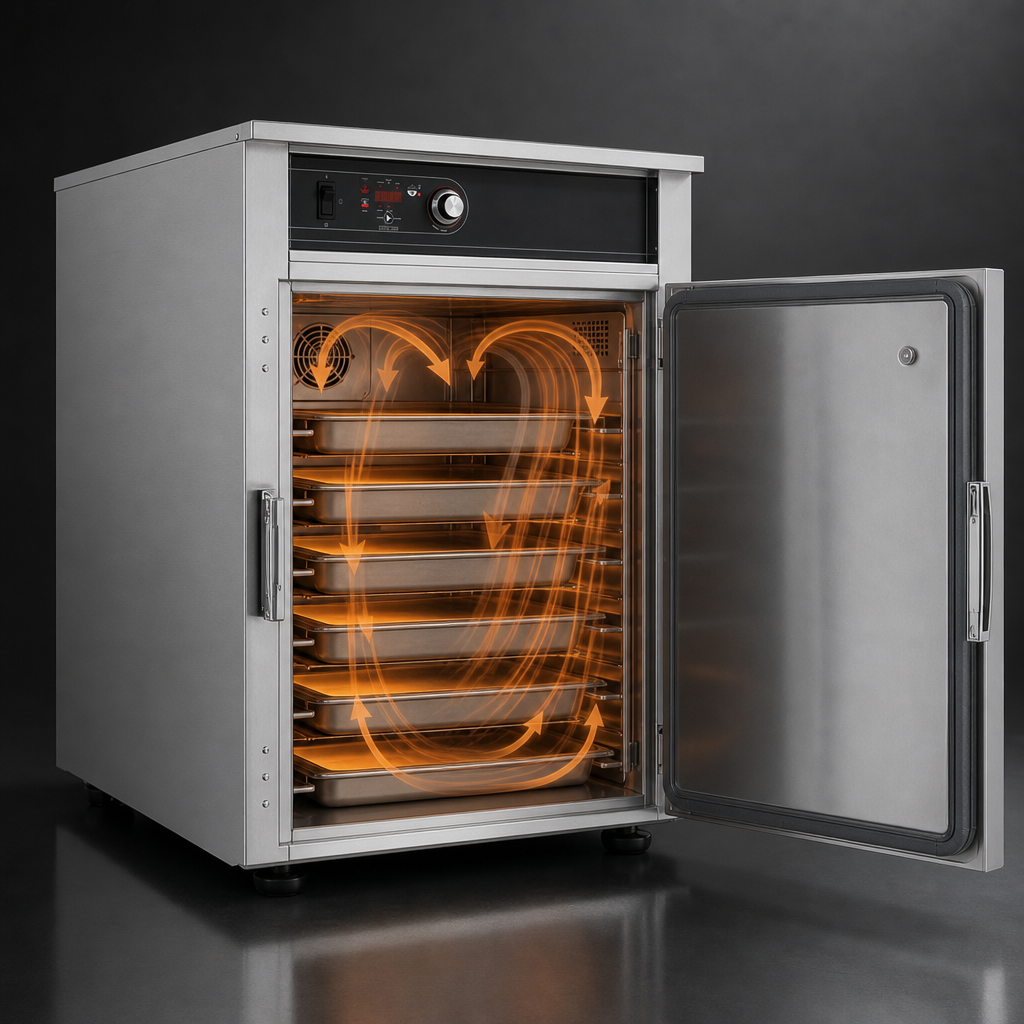Low-Air-Circulation Heating System