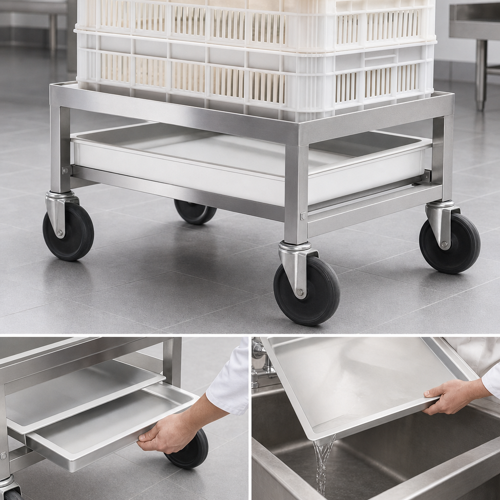 Built-In Drip Pan