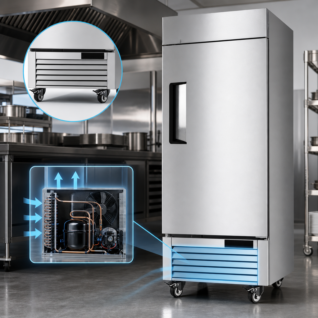 Bottom-Mount Self-Contained Refrigeration
