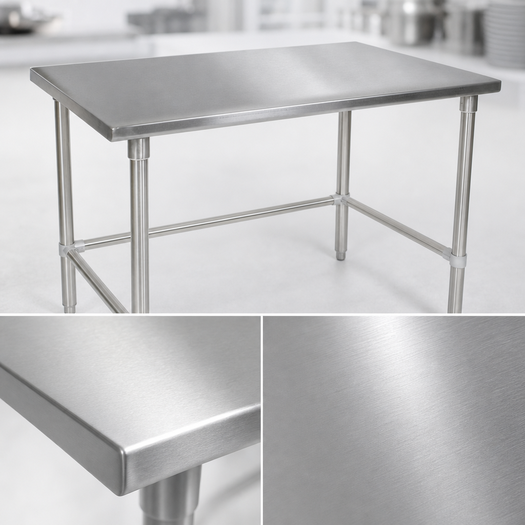 16-Gauge 300 Series Stainless Steel Top