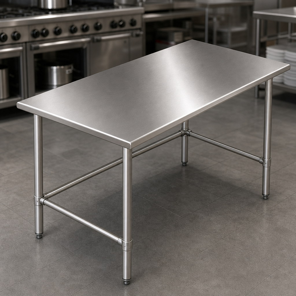 Reinforced Stainless Steel Top